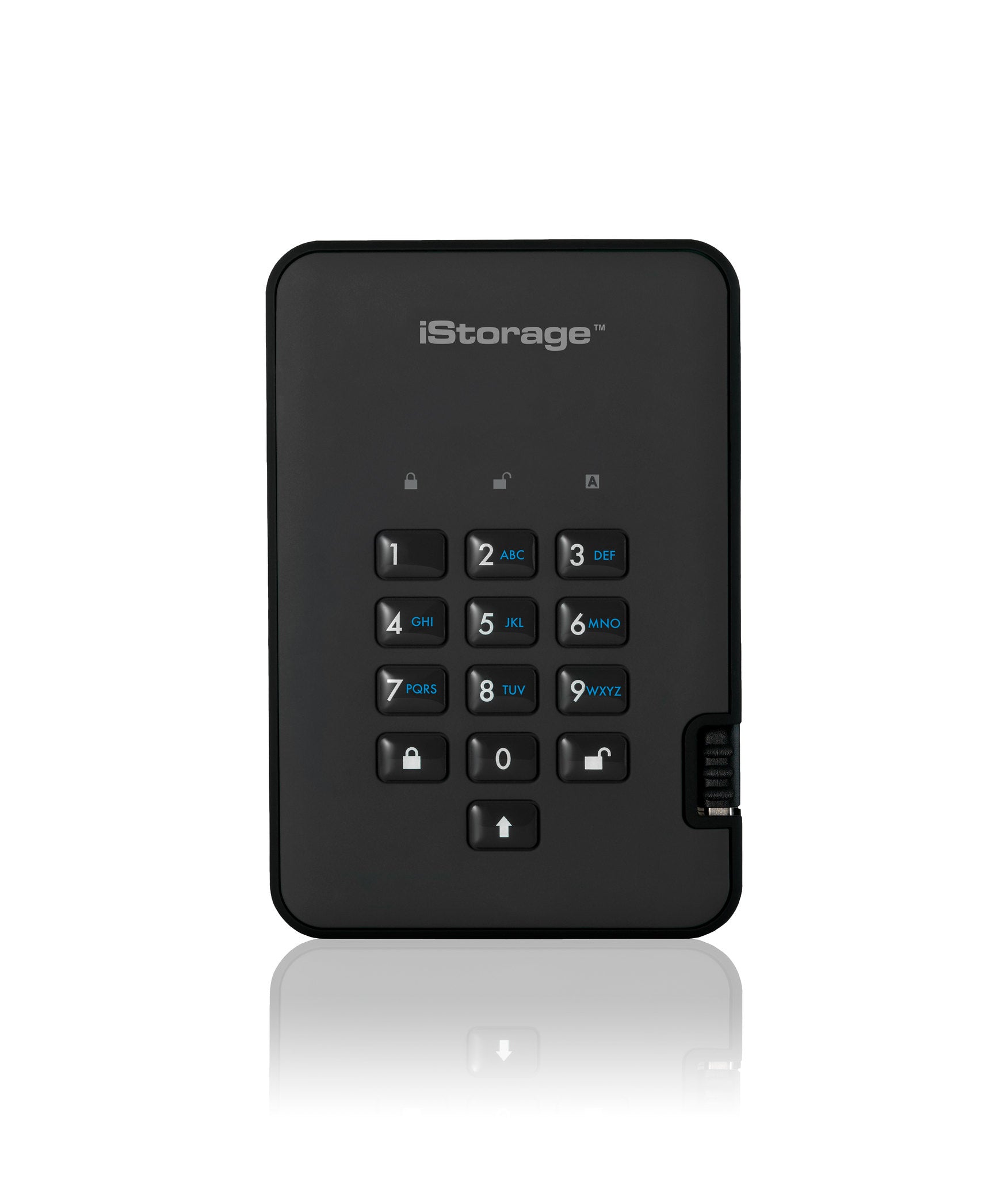 iStorage diskAshur2 4 TB – für USB 3.2 Gen 1 (Typ-A, 5 Gbit/s)