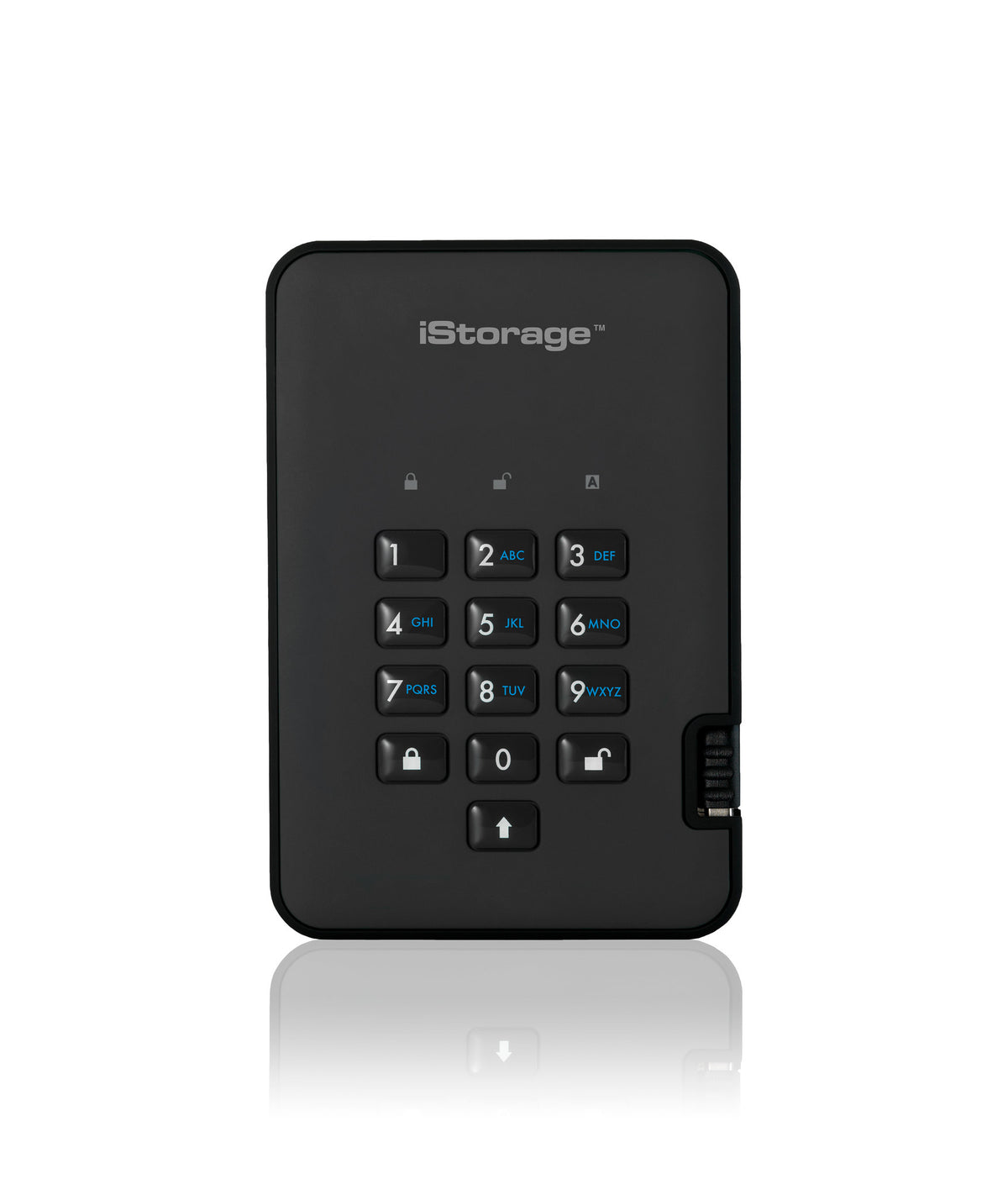 iStorage diskAshur2 – 4 TB HDD, USB 3.2 Gen 1, 256-Bit AES-XTS Hardwareverschlüsselung