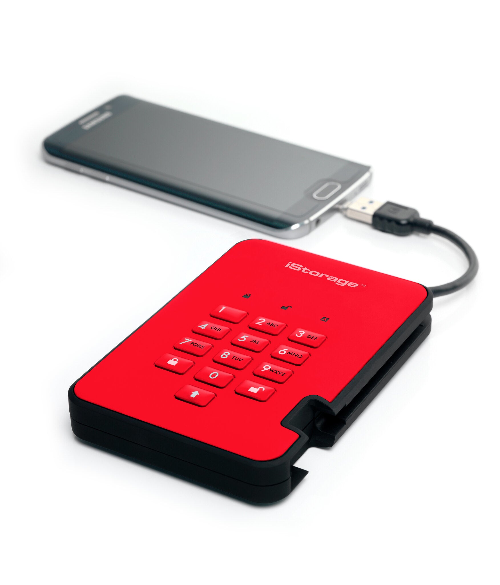iStorage diskAshur2 – 5 TB HDD, USB 3.2 Gen 1