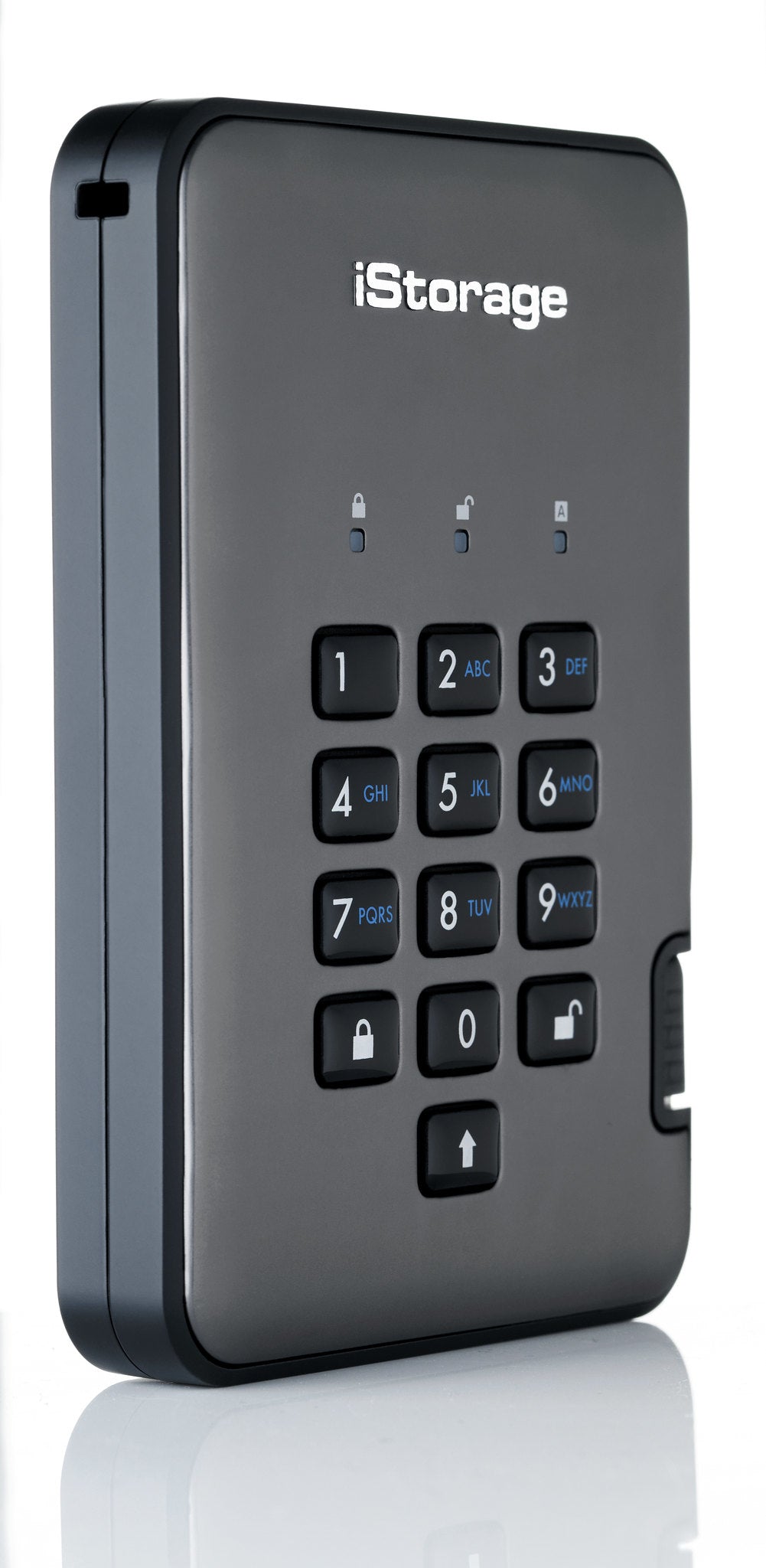iStorage diskAshur Pro2 8 TB – 2,5" SSD, USB 3.2 Gen 1