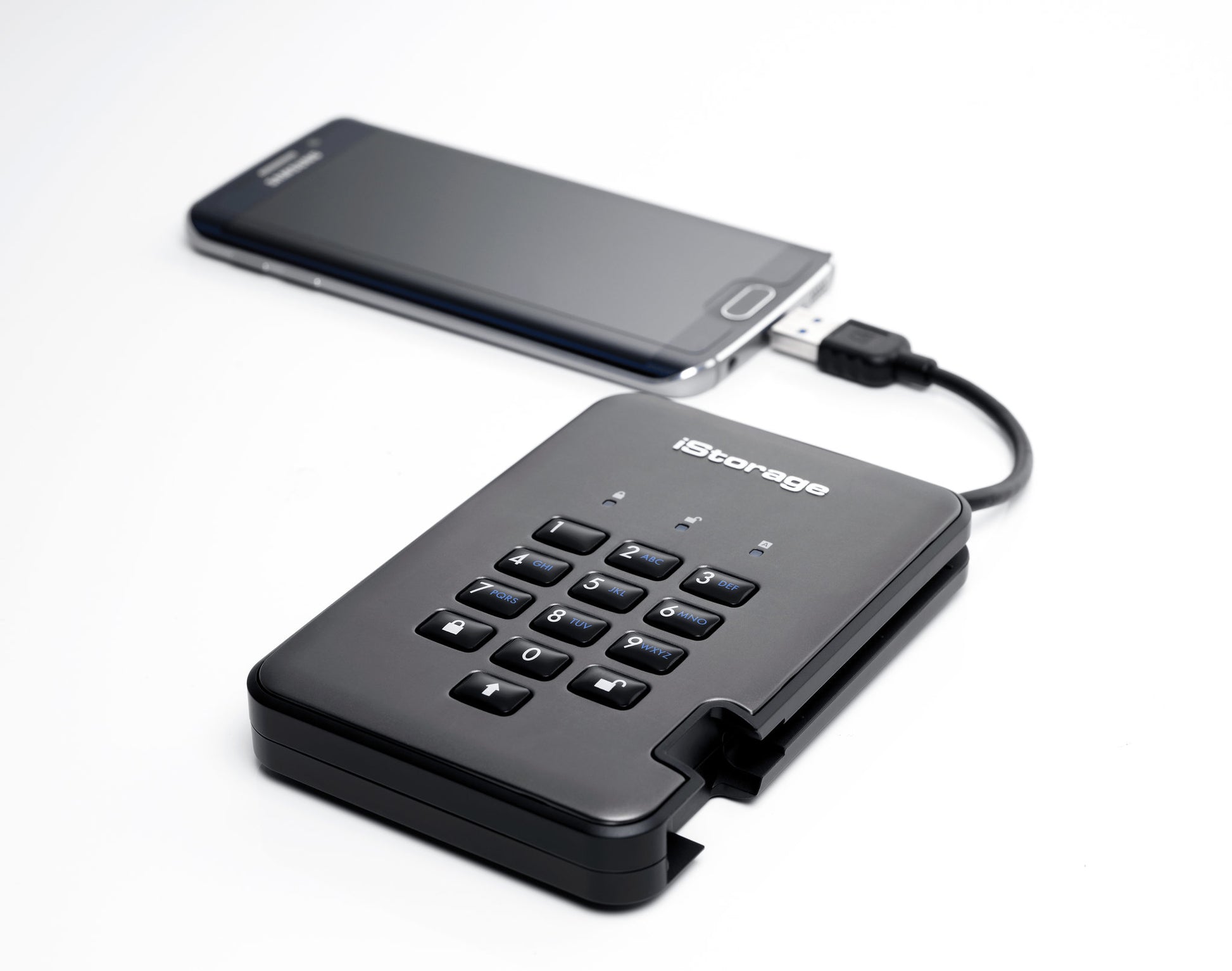 iStorage diskAshur Pro2 SSD 1TB – für 2,5" SSD
