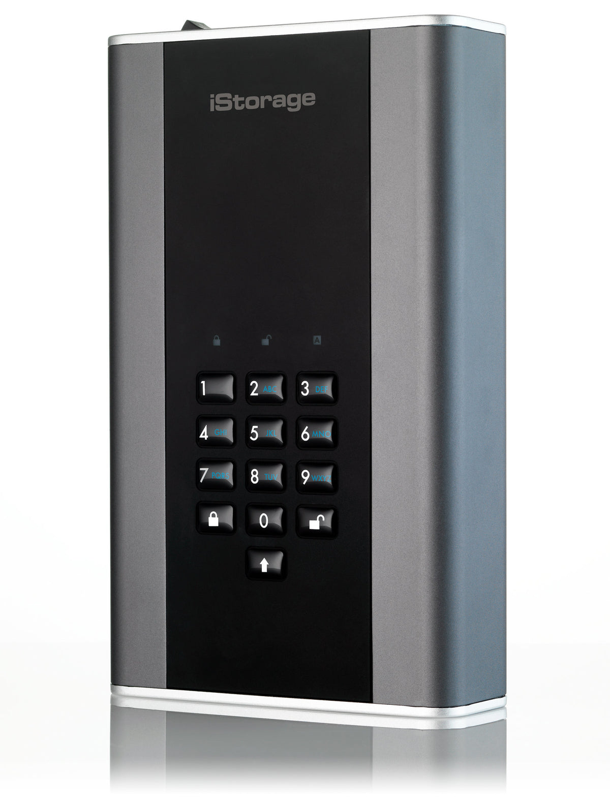iStorage diskAshur DT2 – 8 TB HDD, FIPS 140-2 Level 3, für Windows/Mac/Linux