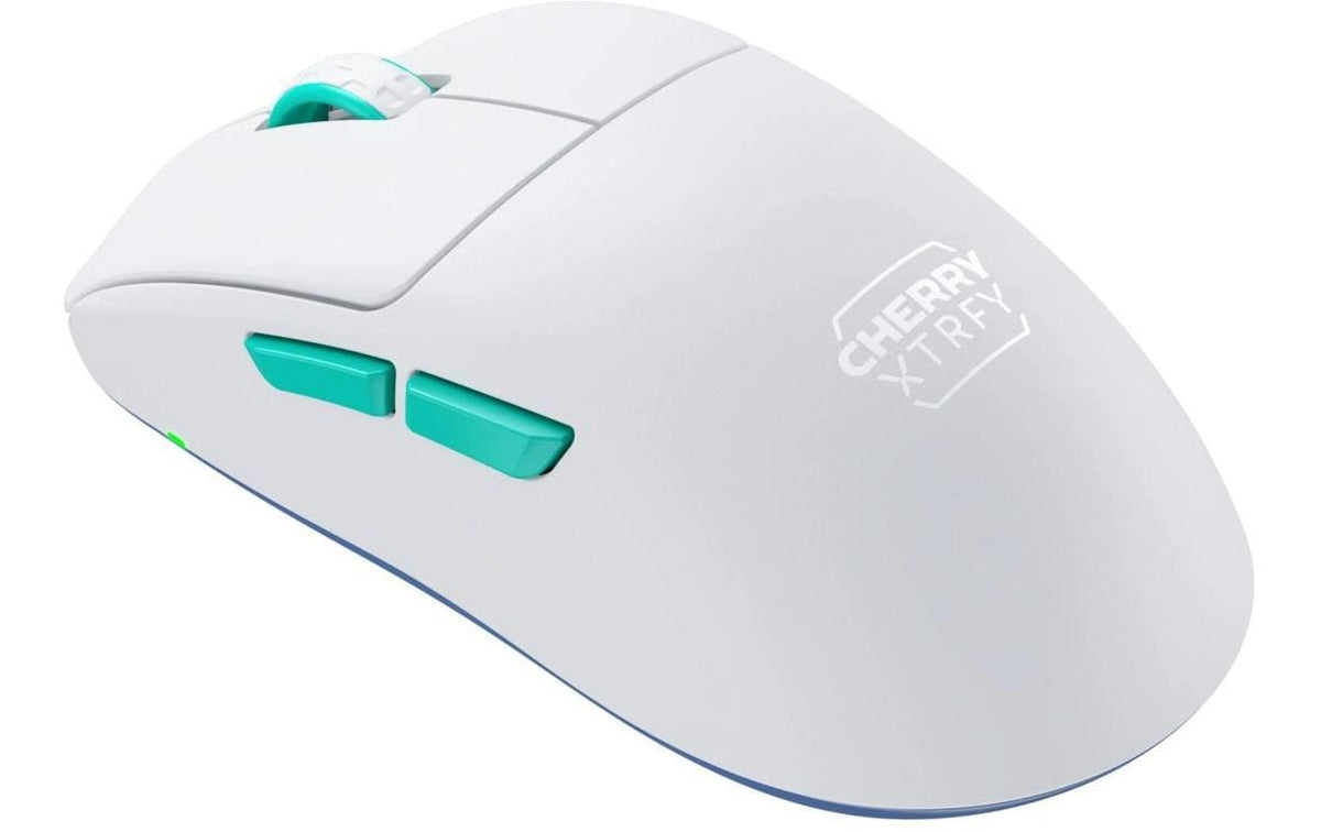 CHERRY XTRFY M68 – Gaming-Maus – Kabellos (2,4 GHz), 26000 DPI, Weiss