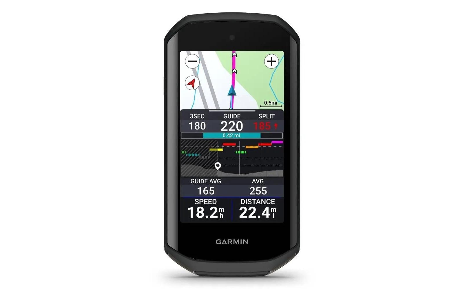 Garmin Edge 1050 GPS – Schwarz, für iPhone, Android