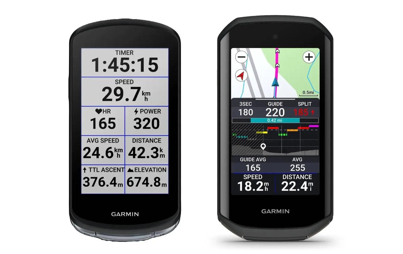 Garmin Edge 1050 GPS – Schwarz, für iPhone, Android
