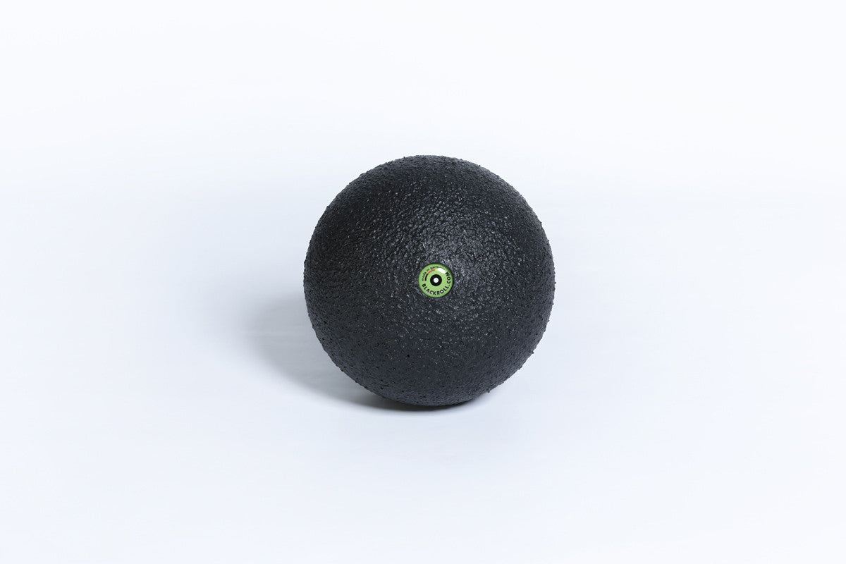 Blackroll Massageball – hart – 12 cm – schwarz