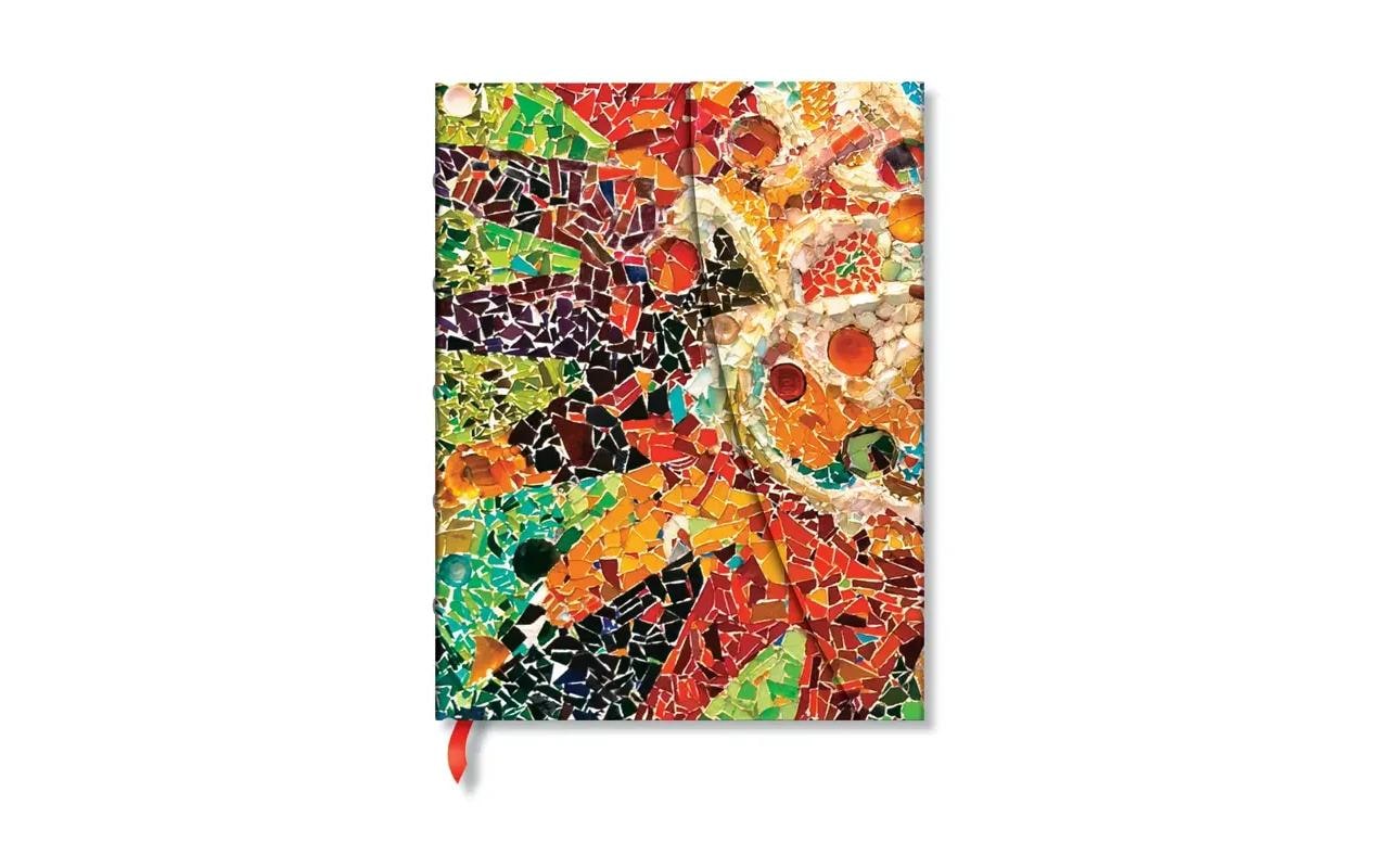 Paperblanks PAPERBLAN Notizbuch Ultra PB9793-8 Gaudis Sonne blanko 144 Seiten