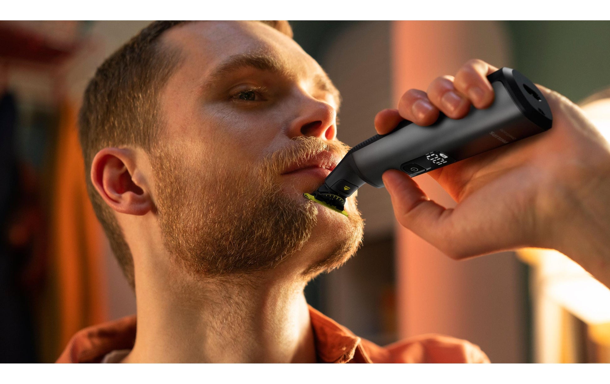 Philips OneBlade Pro QP6552/30 Bartschneider – Akku, Nass & Trocken – 120 min, 0,4–10 mm – Chrom