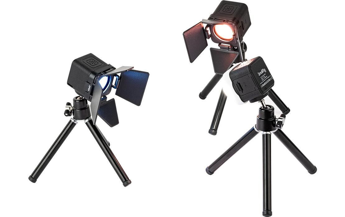 SmallRig RM01 (Kit 3469) LED-Videoleuchte – 3 W, 5600 K, CRI 95 – Diffusor, Tragetasche