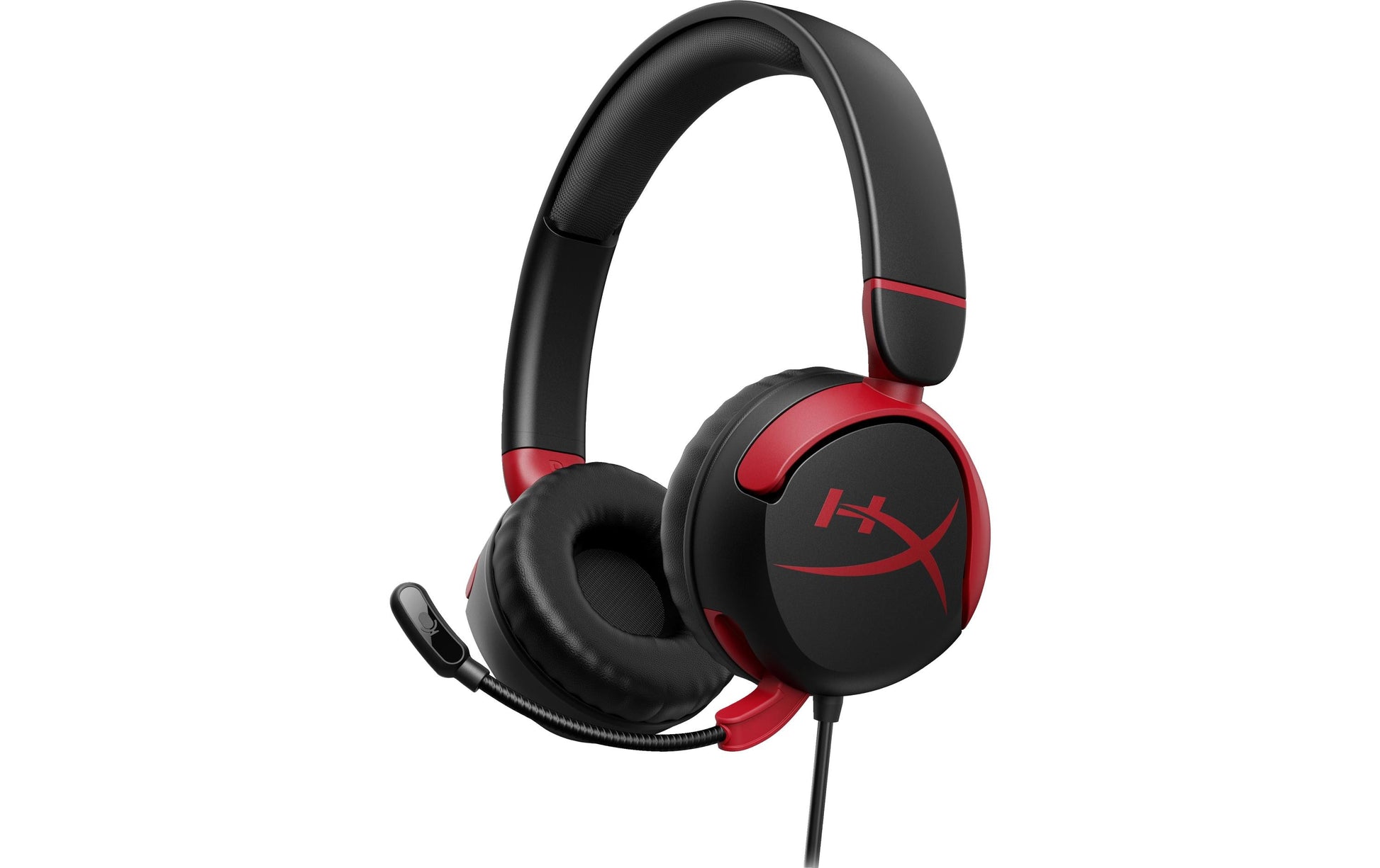 HyperX Cloud Mini Gaming-Headset – On-Ear, Stereo, Kabelgebunden, 3,5 mm Klinke, ANC, Schwarz