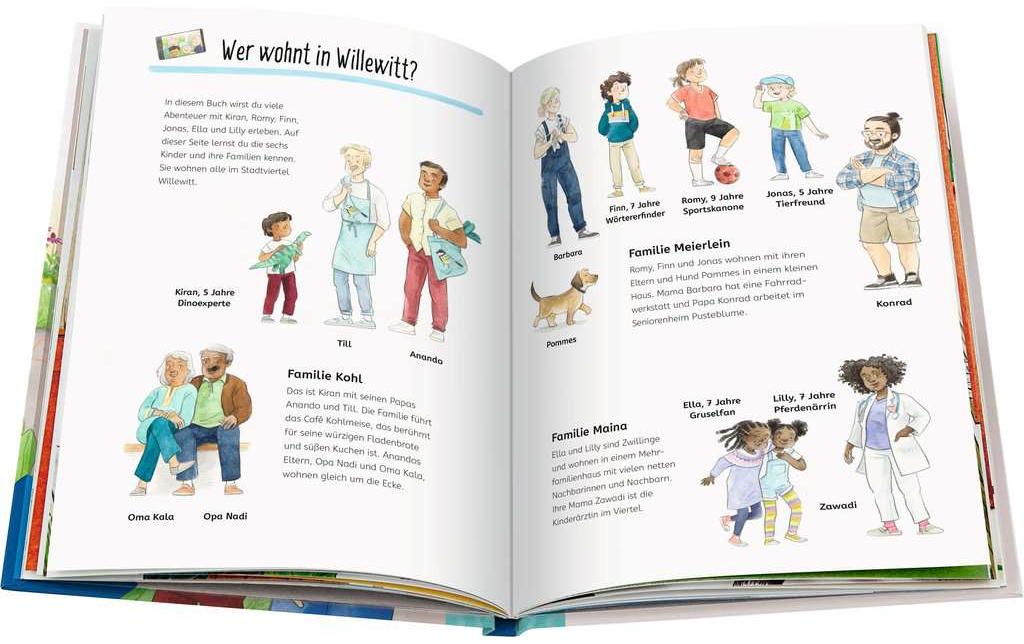 Ravensburger Buch – WWW: Was erleben wir Tag für Tag?, Hardcover, 125 Seiten, Deutsch, 4–7 Jahre
