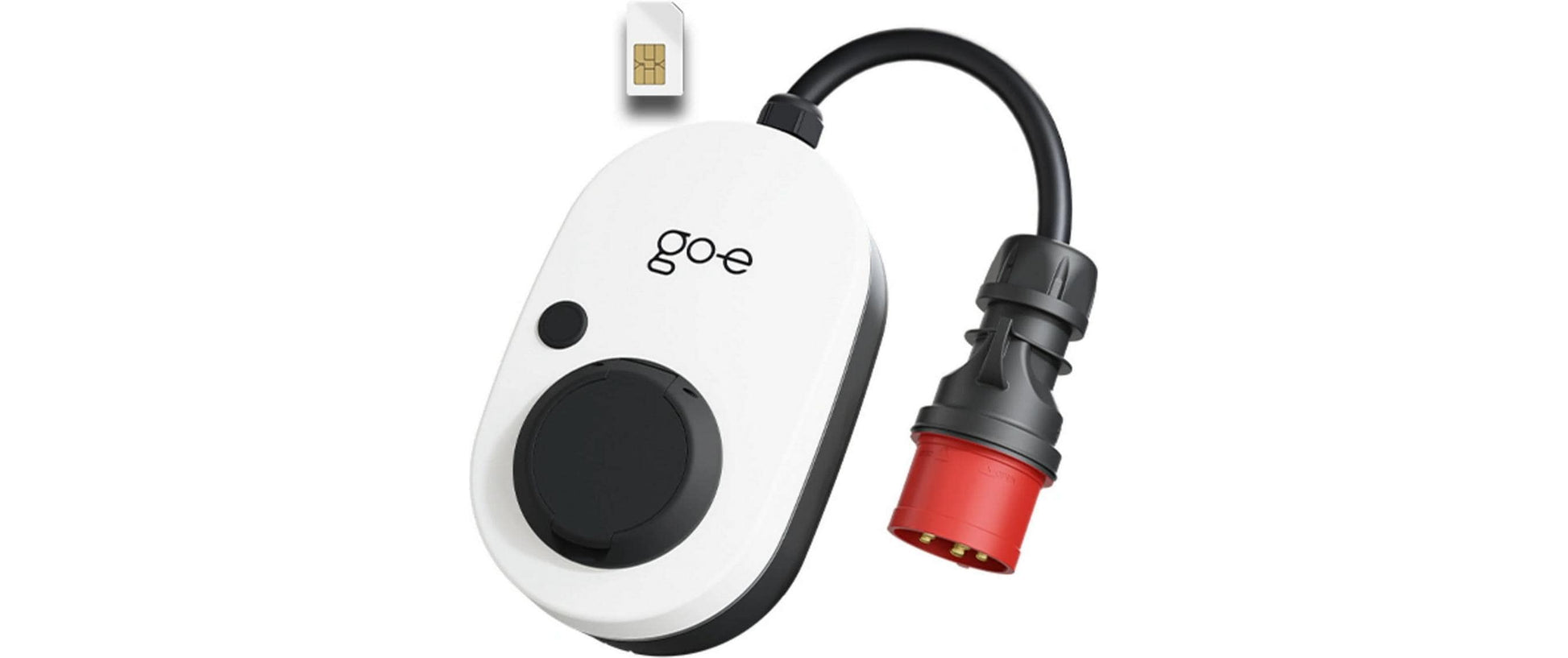 go-e Gemini flex 2.0 Ladestation 22 kW – dreiphasig, Typ 2×1, Wandmontage, eSIM/WLAN/RFID, IP65