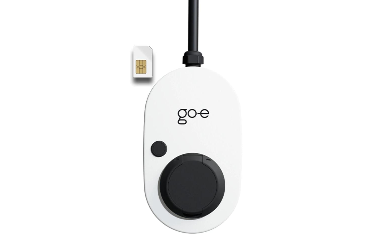 go-e Gemini 2.0 Wallbox – 22 kW, 3-phasig, 32 A, 1×Typ 2, Wandmontage, IP65, eSIM, WLAN