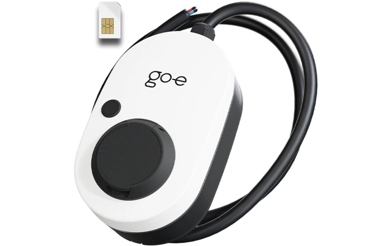 go-e Gemini 2.0 Wallbox – 22 kW, 3-phasig, 32 A, 1×Typ 2, Wandmontage, IP65, eSIM, WLAN