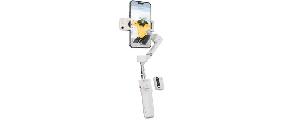 Hohem iSteady V3 Gimbal – 3-Achsen, 0,3 kg Traglast, für Smartphones – Weiss
