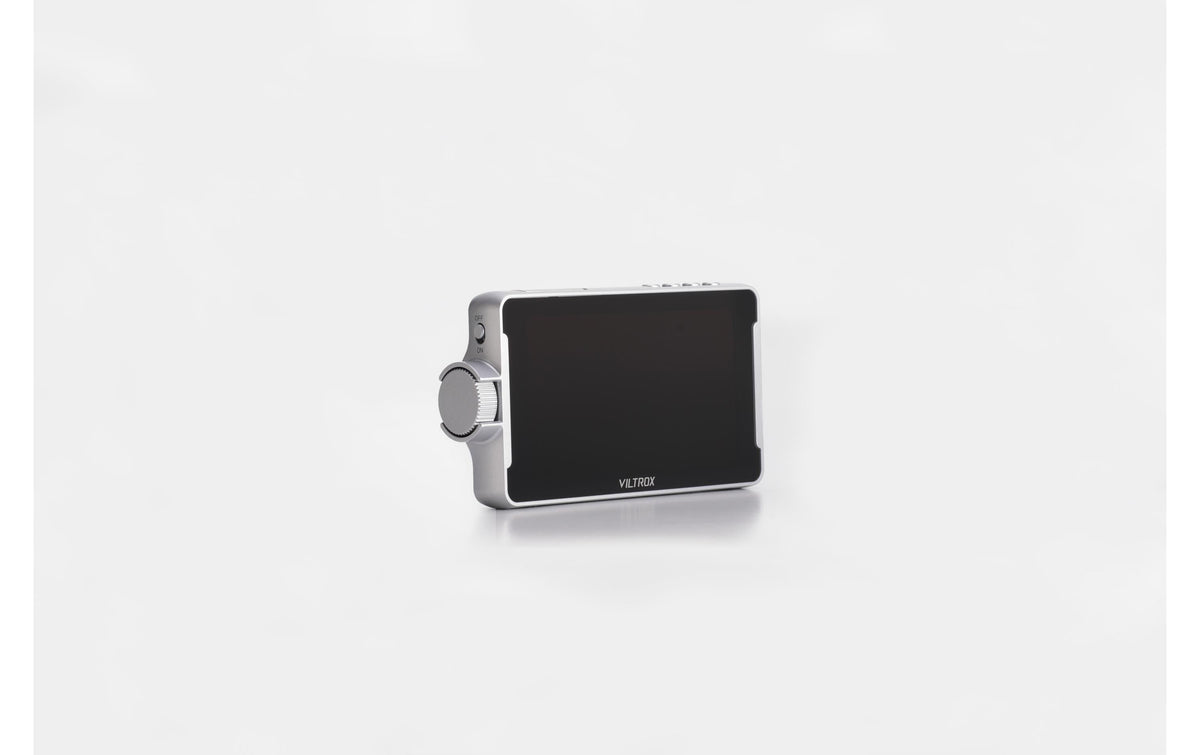 Viltrox HD-Monitor DC-V1 – 5,5", Full HD, HDMI Ein-/Ausgang, SD-Kartensteckplatz, Akkubetrieb