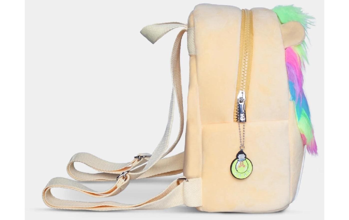 Squishmallows Leonard – Kindergartenrucksack – 8 l, Plüsch, Braun/Hellblau