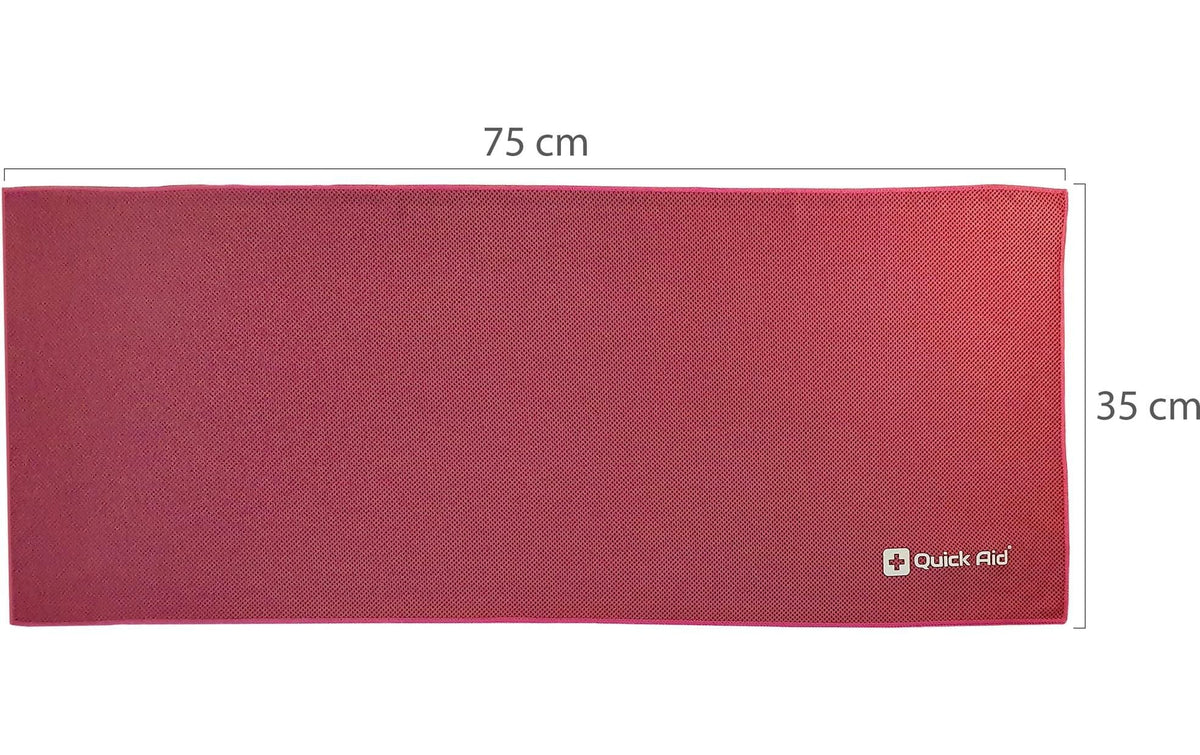 Quick aid Kühlkissen – 34 × 2 × 80 cm, pink