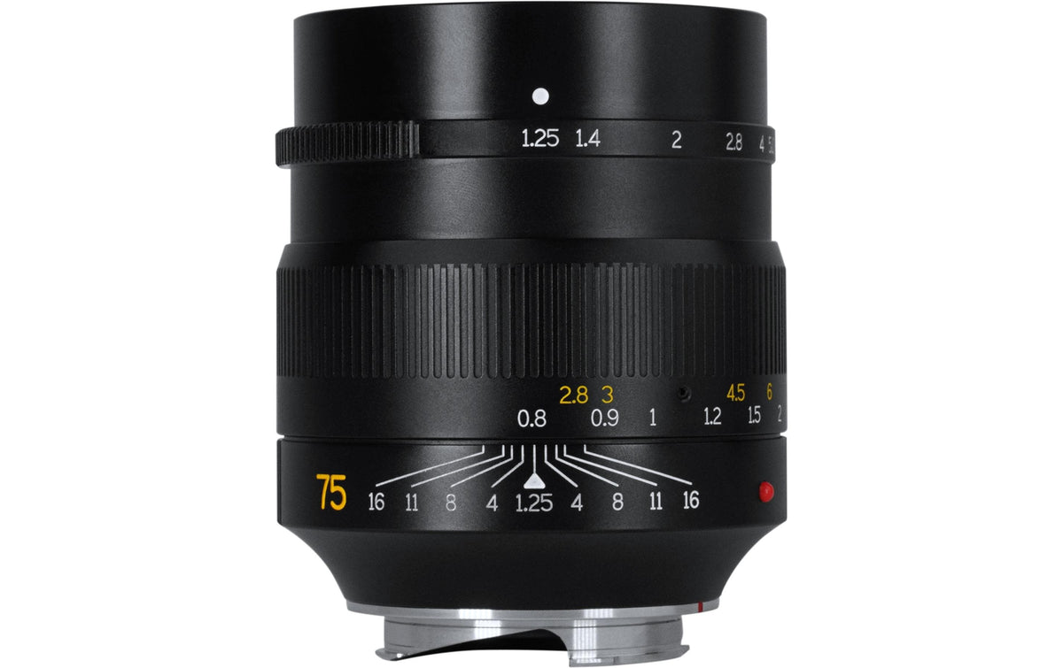 7Artisans A113B – 75 mm f/1.25 – für Leica M – Teleobjektiv