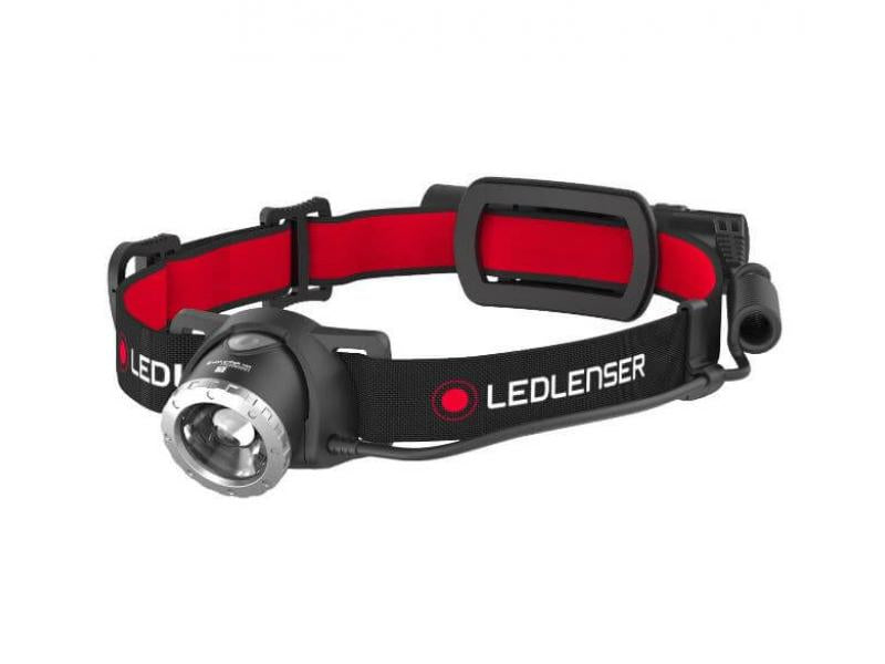 Ledlenser Stirnlampe H8R – 600 lm, 150 m, IPX4, Laufzeit 120 h – Schwarz