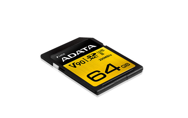 ADATA 64 GB SDXC – Premier ONE, wasserdicht, UHS-II