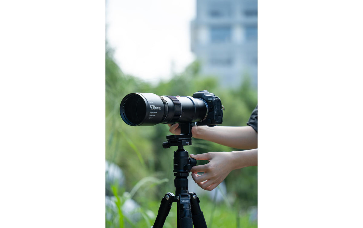TTArtisan F50063-B-F 500 mm f/6.3 Teleobjektiv (Nikon F) – Manuell – für Nikon D6, D5, Df und andere