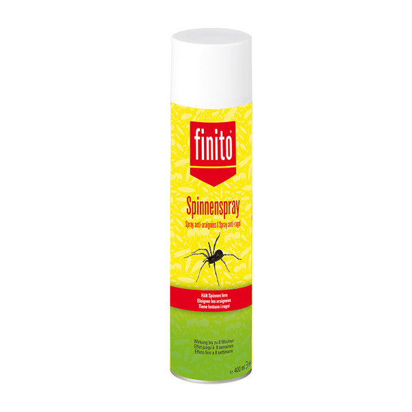 finito Spinnenspray – 400 ml – gelb, grün – für Spinnen