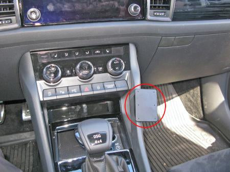 Brodit ProClip Active Kfz-Ladehalterung – Auto – für Telefon – Schwarz