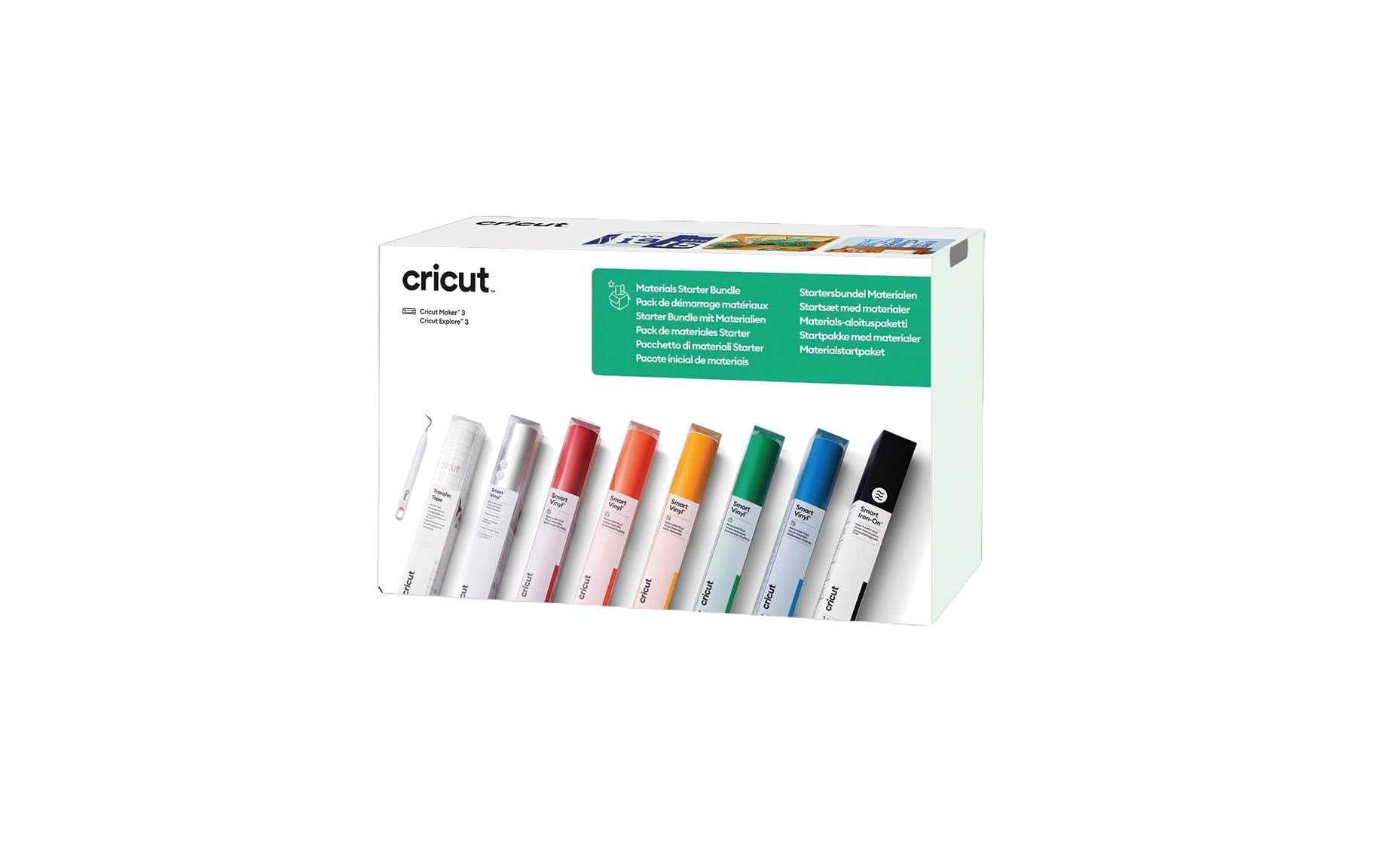 Cricut Starterbundle – Schneideplotter-Zubehör-Set – für Cricut Maker und Explore 3