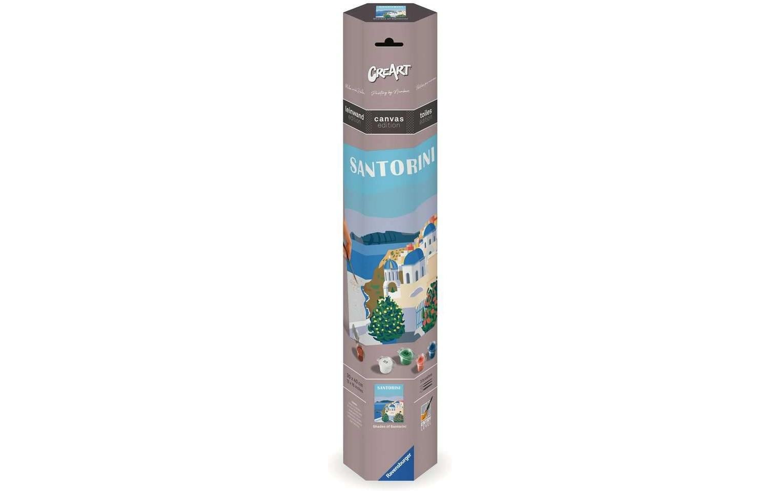 Ravensburger Malen nach Zahlen Set Shades of Santorini – ab 12 Jahren – 1 Bild