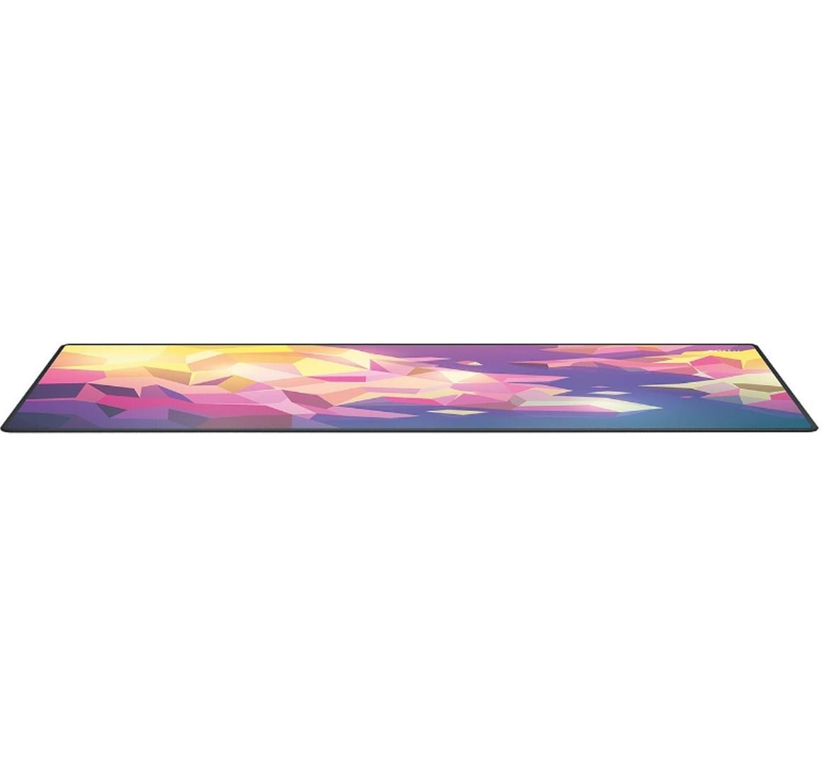 CHERRY XTRFY GP5 LITUS – Gaming-Mauspad – 920×400×3 mm, Tuch/Gummi, Pink, Gestickte Kanten