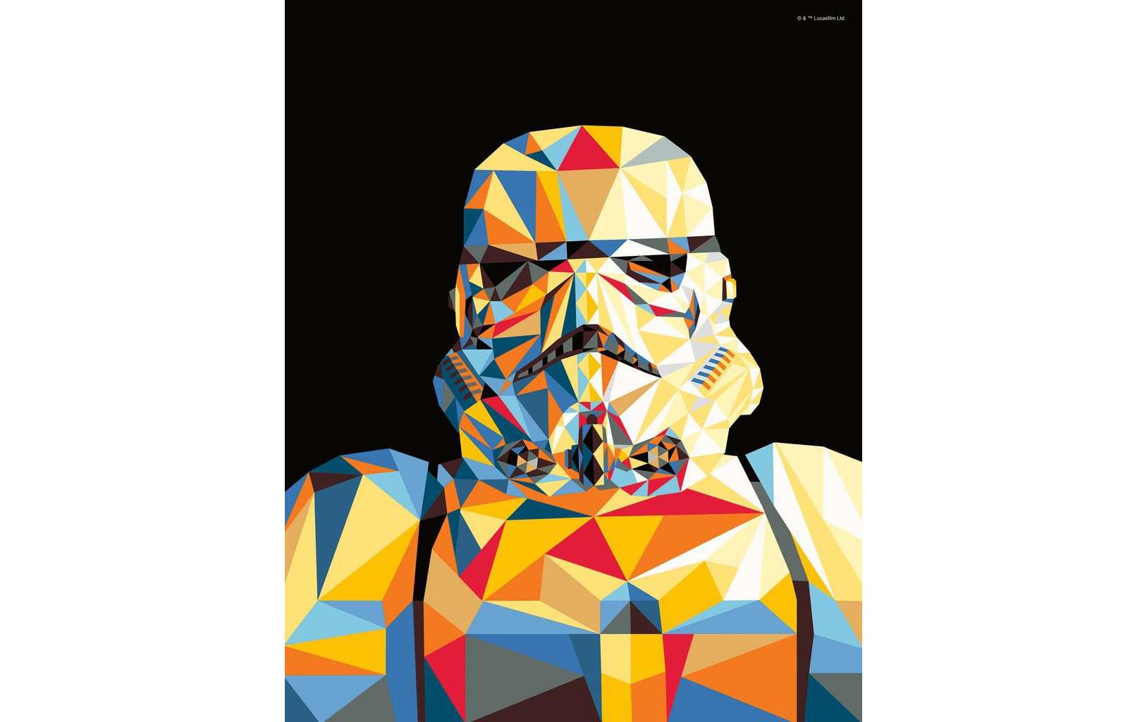 Ravensburger CreArt – Malen-nach-Zahlen-Set – Star Wars Stormtrooper – 30 × 24 cm – ab 12 Jahren