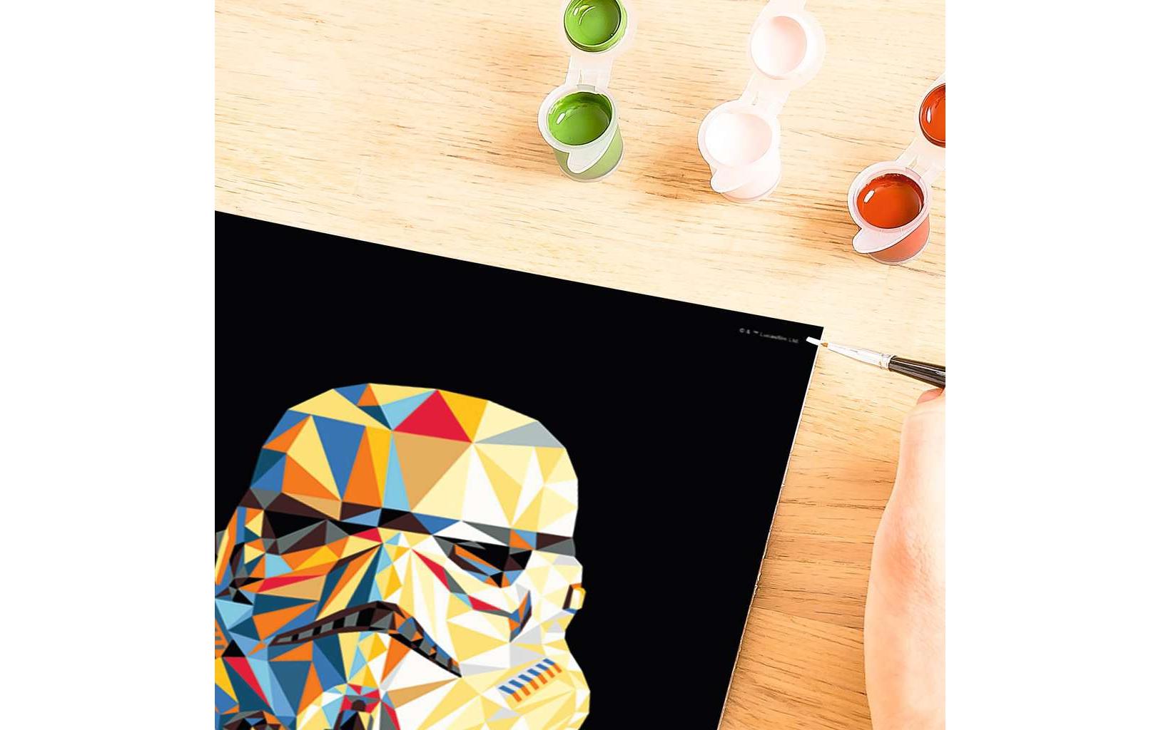 Ravensburger CreArt – Malen-nach-Zahlen-Set – Star Wars Stormtrooper – 30 × 24 cm – ab 12 Jahren