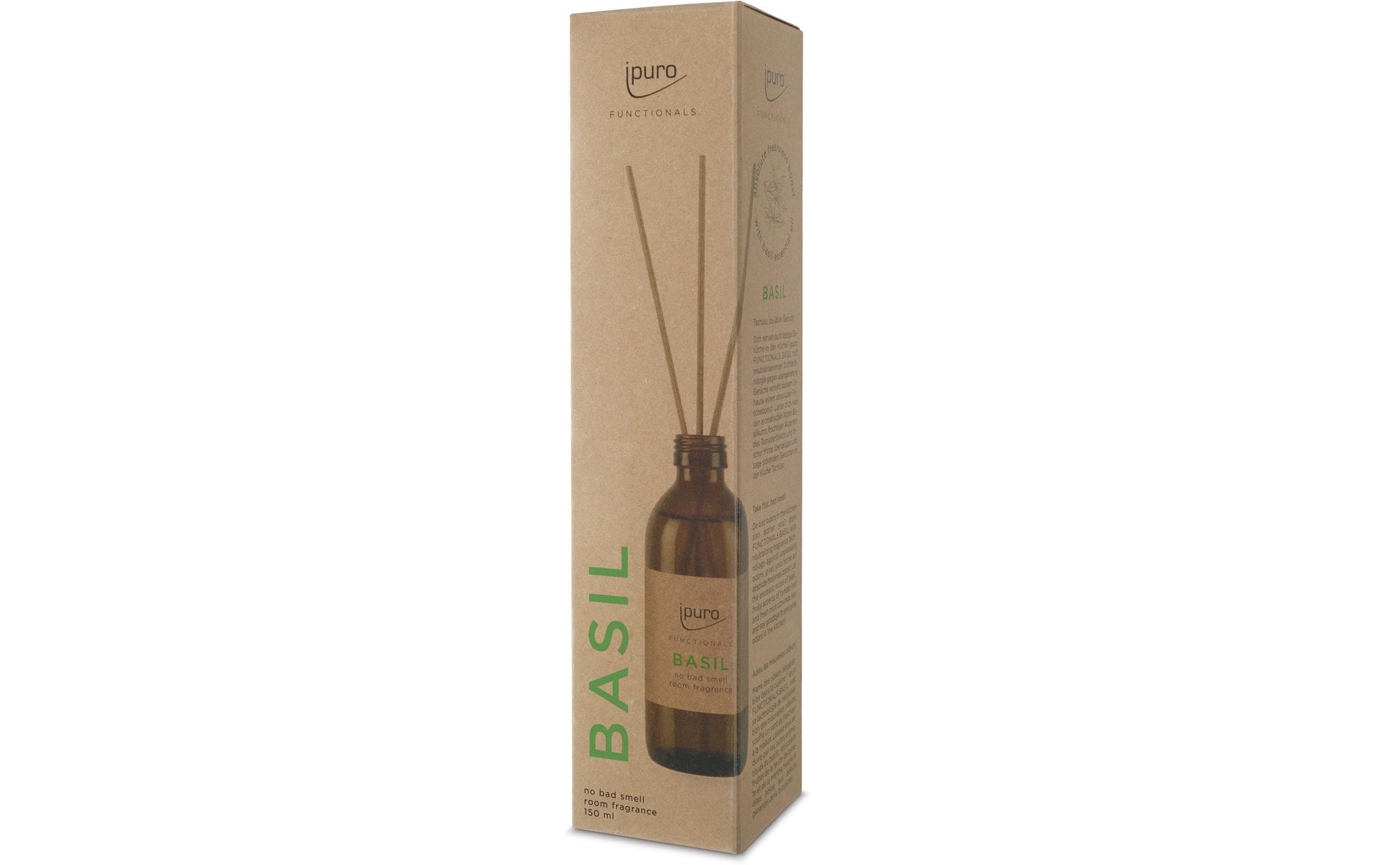 ipuro Basilikum – Duftstäbchen, 150 ml