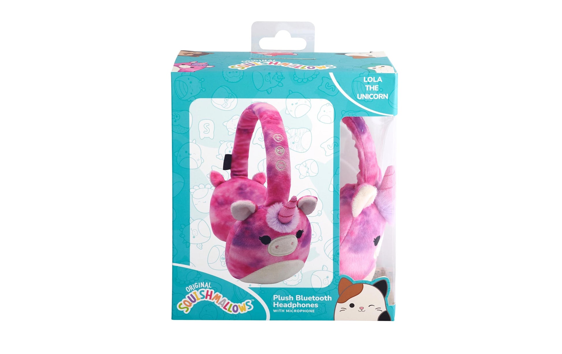 Squishmallows Lola Kinderkopfhörer – BT, Violett