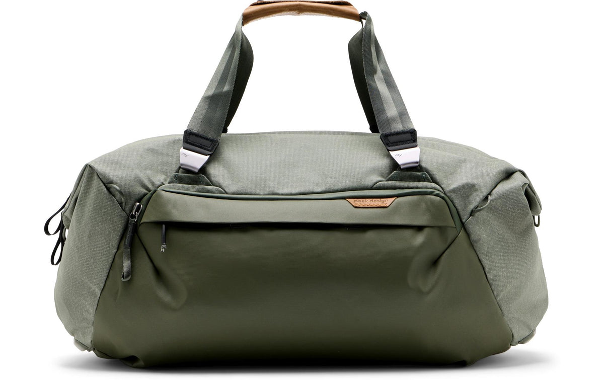 Peak Design Sporttasche Travel Duffel – 50 l, wasserfest, Nylon, salbeigrün