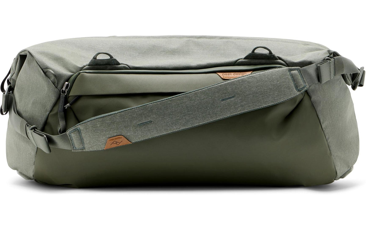 Peak Design Sporttasche Travel Duffel – 50 l, wasserfest, Nylon, salbeigrün