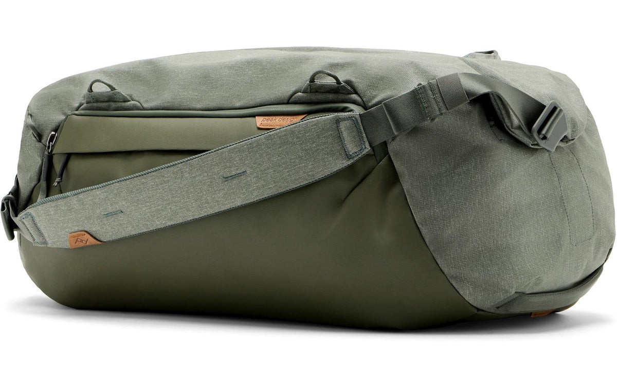 Peak Design Sporttasche Travel Duffel – 50 l, wasserfest, Nylon, salbeigrün