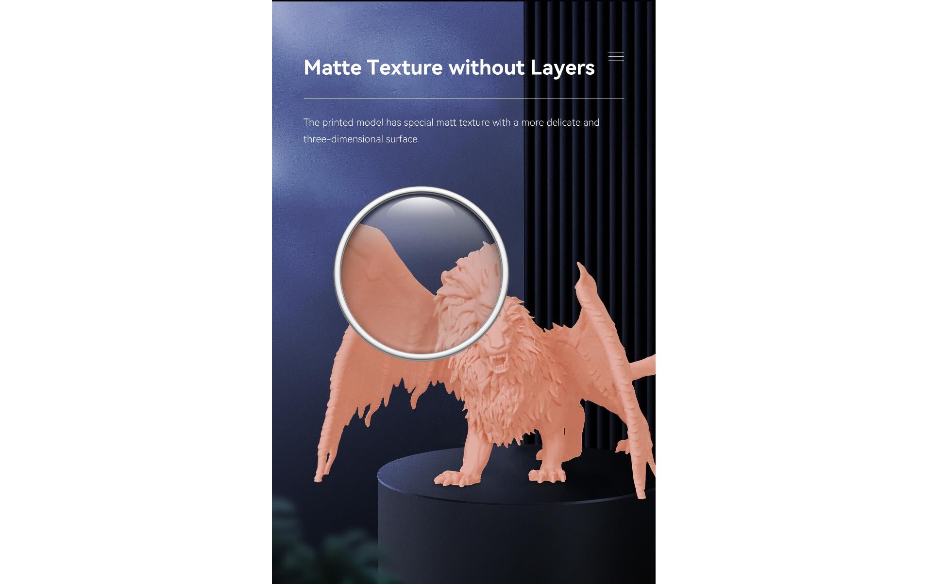 Creality 3D 3D-Drucker-Harz Orange, matt, 1 l – für LCD-3D-Drucker