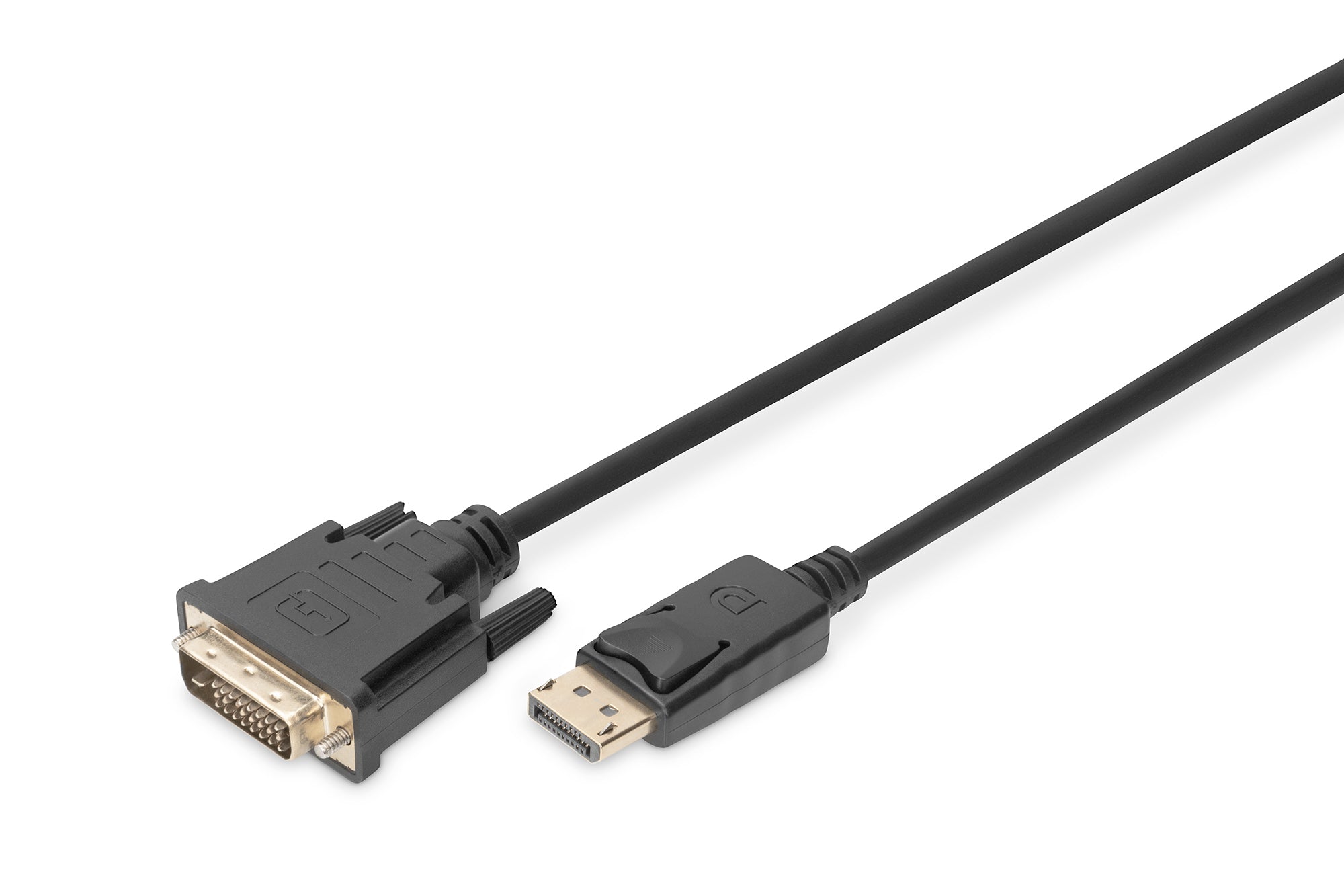 Digitus DisplayPort (Stecker) auf DVI (24+1) (Stecker) Adapter, 2 m