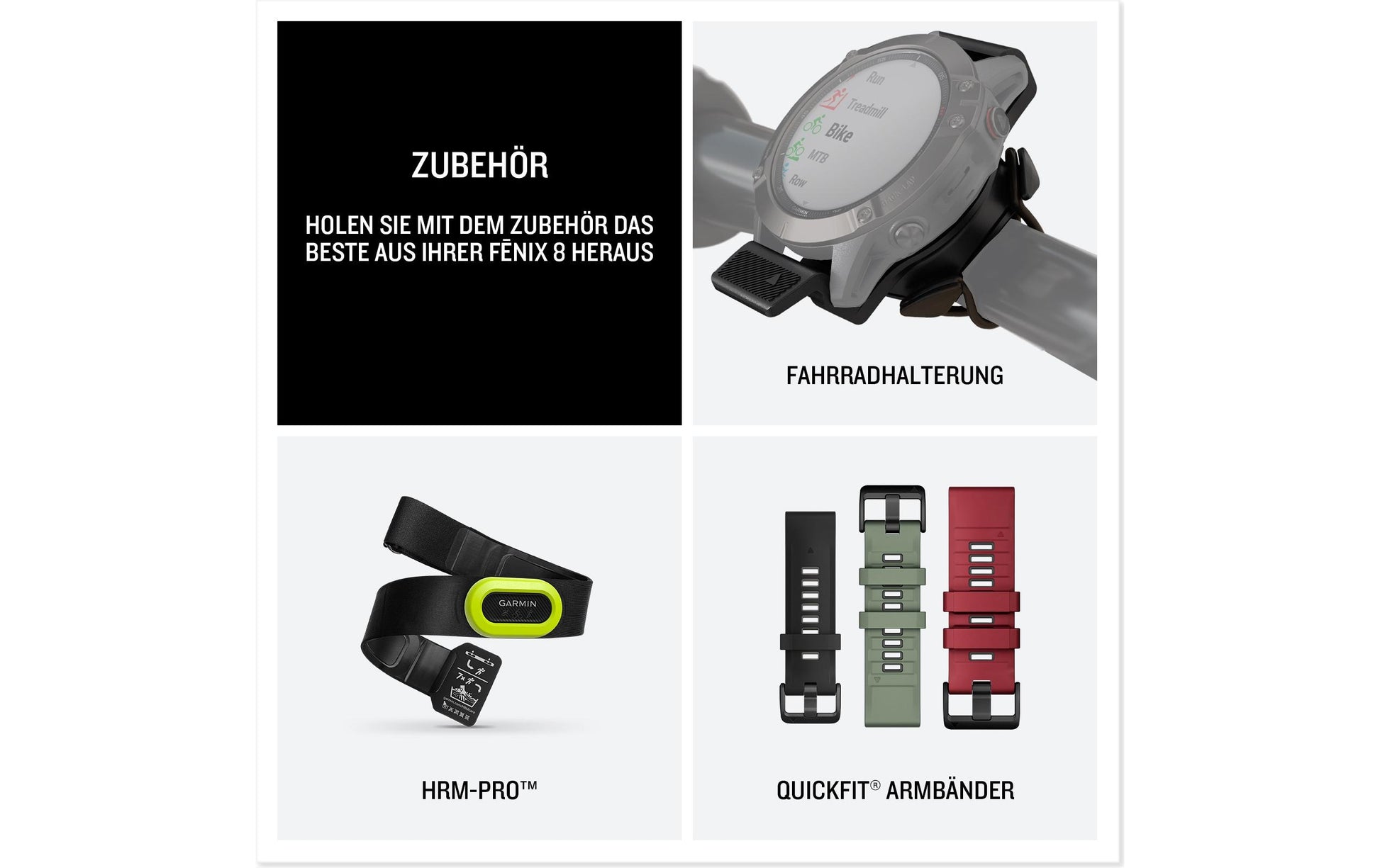 Garmin Fenix 8 AMOLED – GPS-Smartwatch – 51 mm, 1,4", WLAN, Corning Gorilla Glass, 100 m, Schwarz