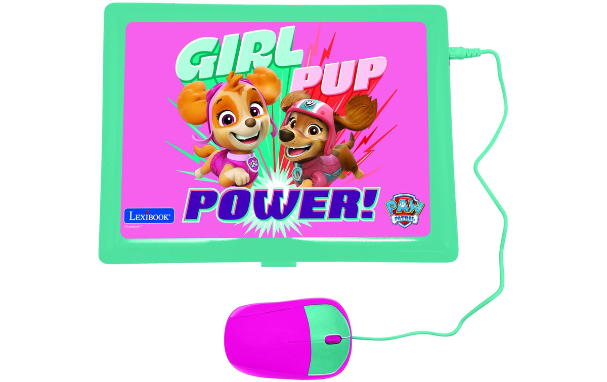 Lexibook Kinder-Laptop – Paw Patrol, 124 Aktivitäten, ab 4 Jahren, Deutsch, Englisch