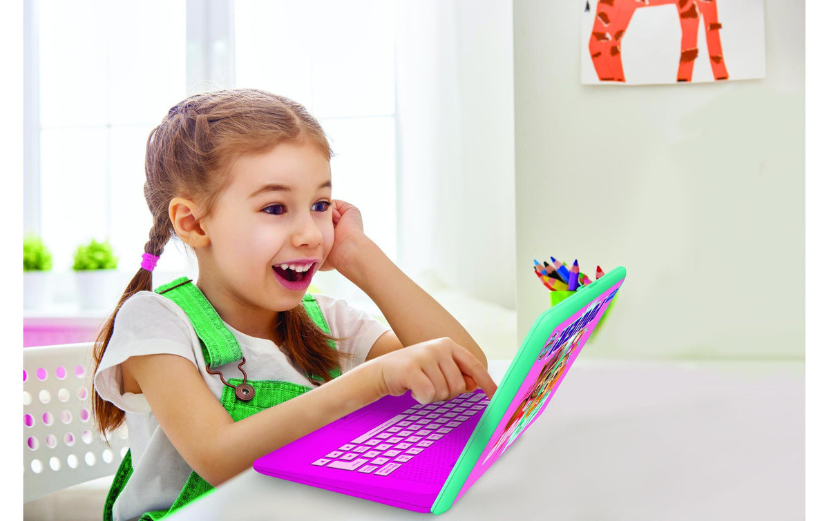 Lexibook Kinder-Laptop – Paw Patrol, 124 Aktivitäten, ab 4 Jahren, Deutsch, Englisch