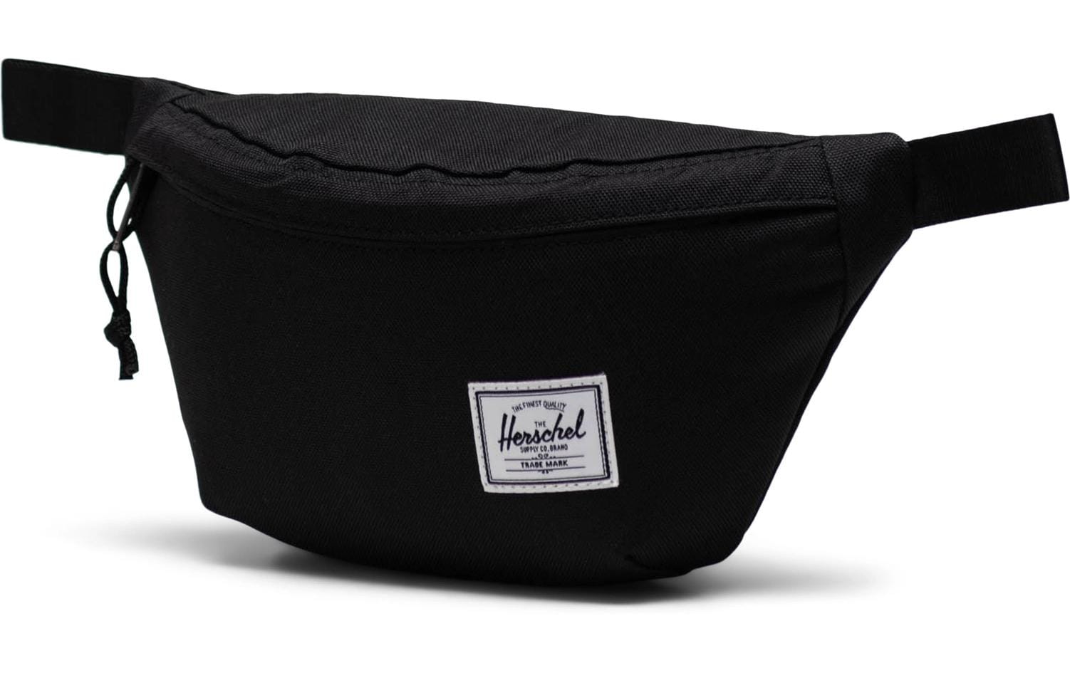 Herschel Classic Bauchtasche – Reissverschluss – 1 l – Schwarz Matt – Stoff