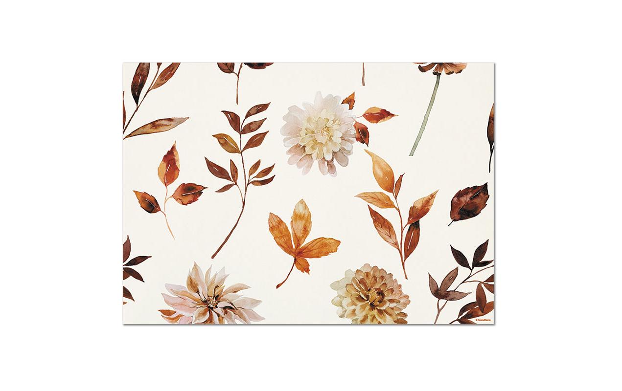 Trendform Tischset Autumn Leaves, Papier, Rechteckig, 42 × 29,7 cm – FSC – 4 Stk.