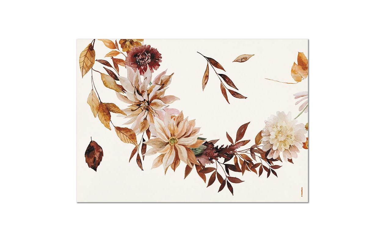 Trendform Tischset Autumn Leaves, Papier, Rechteckig, 42 × 29,7 cm – FSC – 4 Stk.