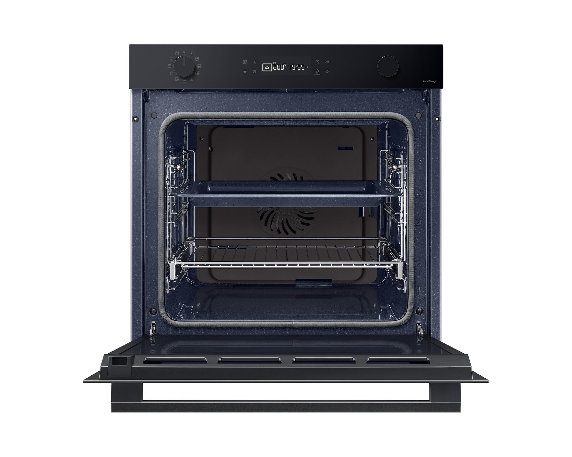 Samsung Einbau-Backofen NV7B41201AK/U3 – 76 l, Grill & Heissluft, 1800 W – Schwarz