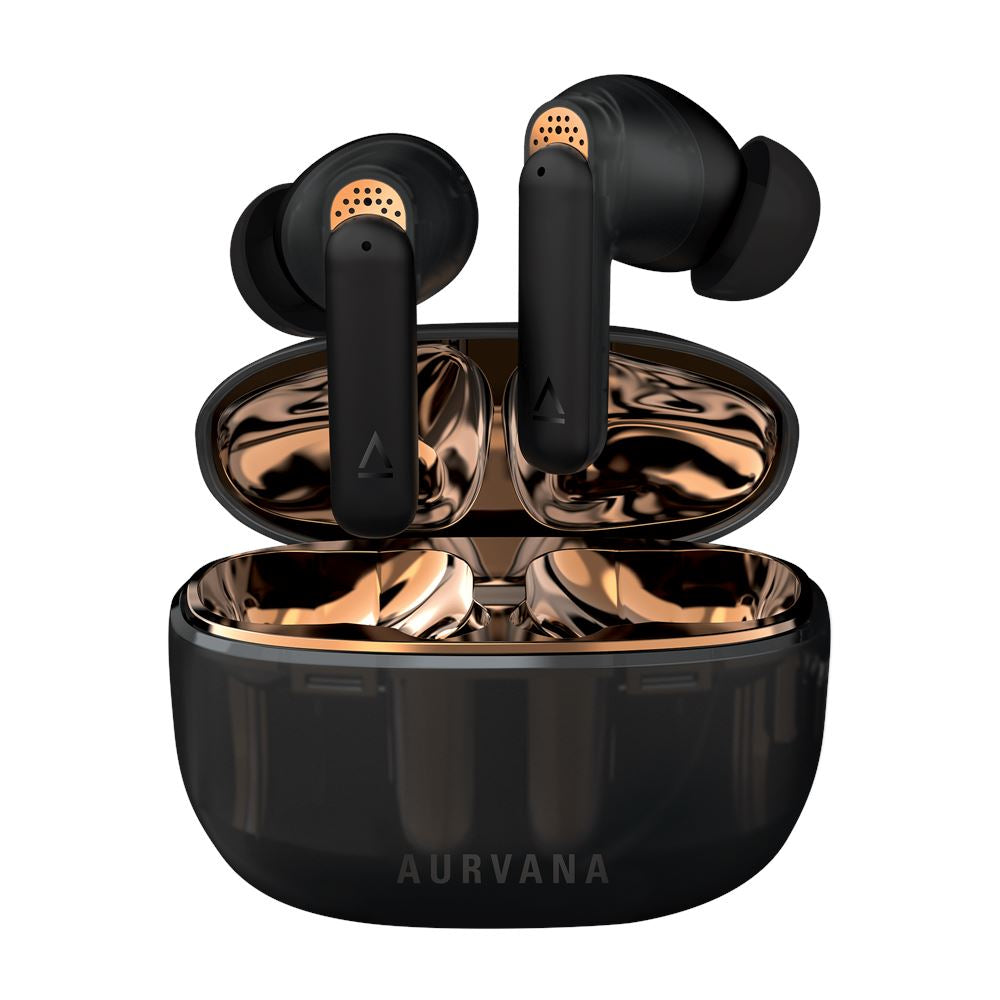 Creative Labs Aurvana Ace 2 TWS In-Ear – Stereo, mit Ladecase, Schwarz/Kupfer, BT 5.3