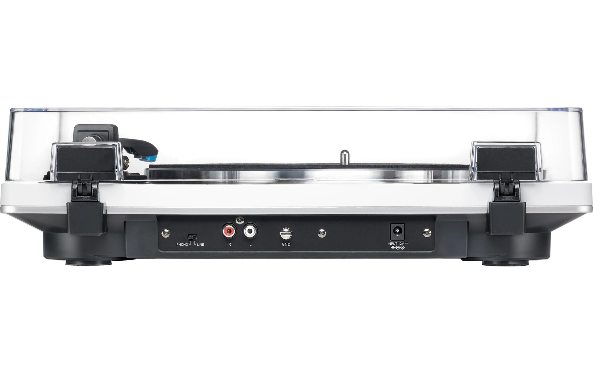 Audio-Technica AT-LP70XBTWS – Plattenspieler – Stationär – Riemenantrieb, Phono-Vorverstärker, 33⅓ U/min – Silber