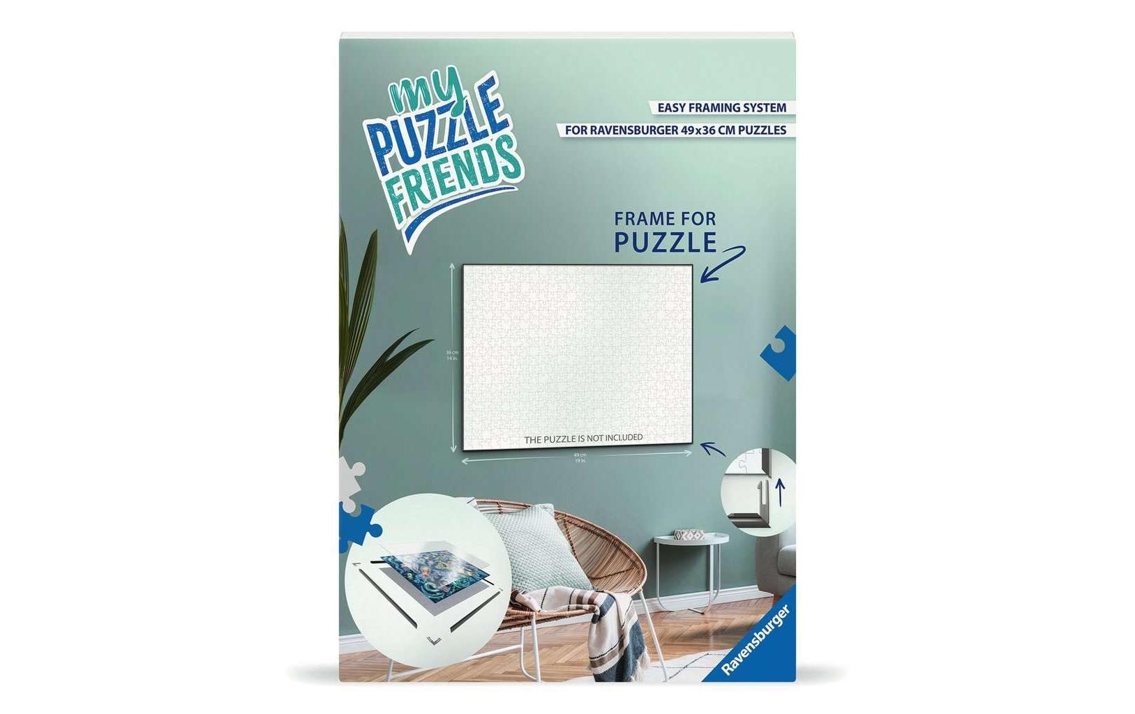Ravensburger Puzzle-Rahmen – für 500 Teile – Weiss